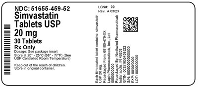 Label (51655 459 52   Rev A 03 23)
